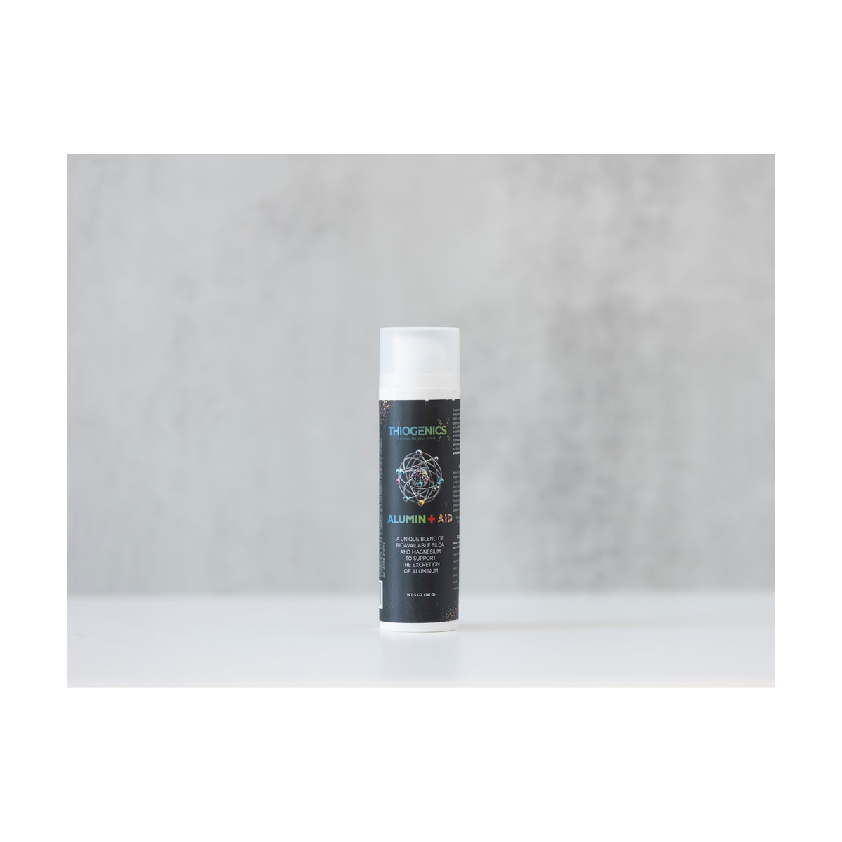 Alumin+Aid Lotion bottle, earlier label