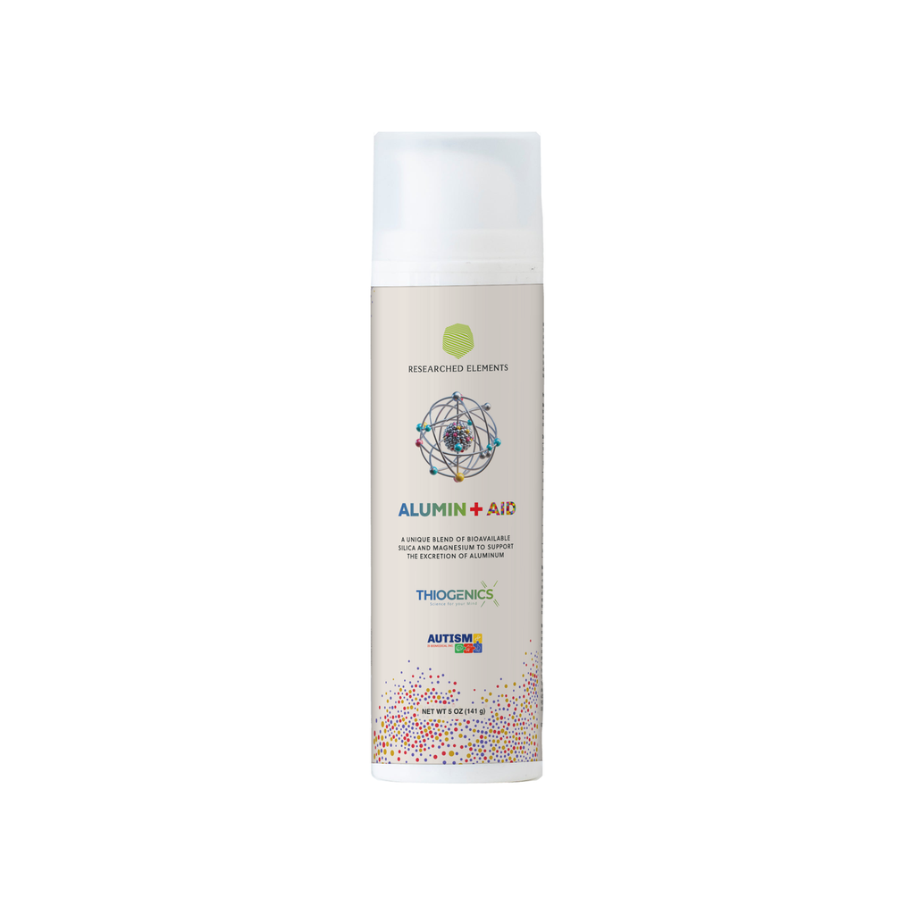 Alumin+Aid Lotion bottle