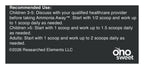 Ammonia Away Powder label: Directions and recommended use