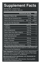 Ammonia Away Powder label: Supplement Facts