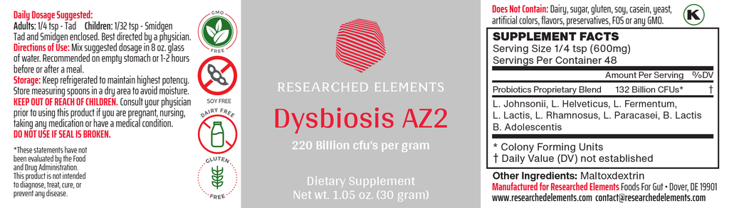 Dysbiosis AZ2 | Researched Elements