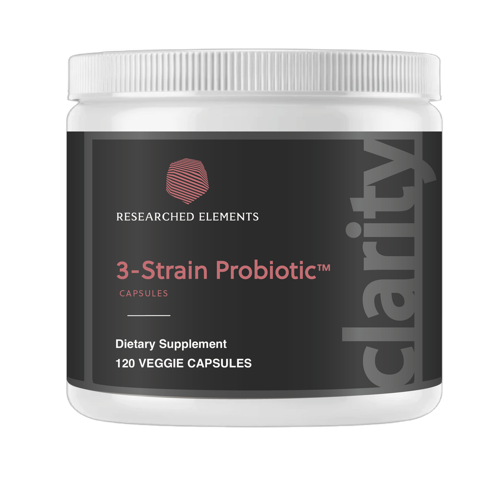 Three Strain Probiotic | Researched Elements