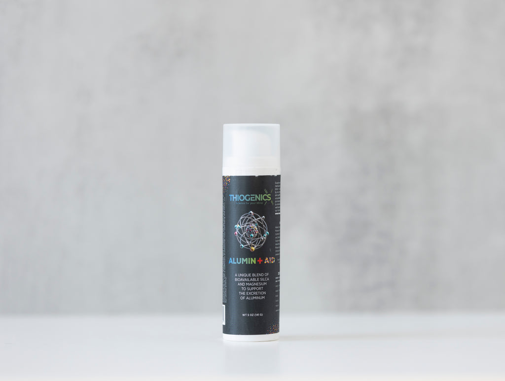 Alumin+Aid Lotion bottle, earlier label