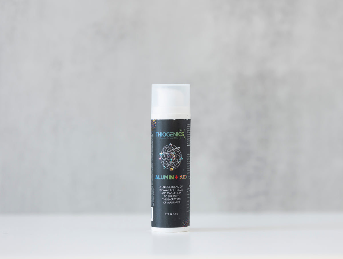 Alumin+Aid Lotion bottle, earlier label