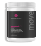 Mega Motility capsules jar, earlier label