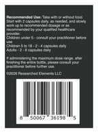 Candida Hunter capsules label: Directions
