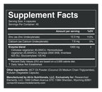 Candida Hunter capsules label: Supplement Facts