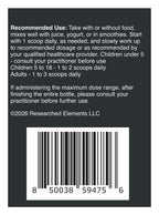 Candida Hunter powder label: Directions