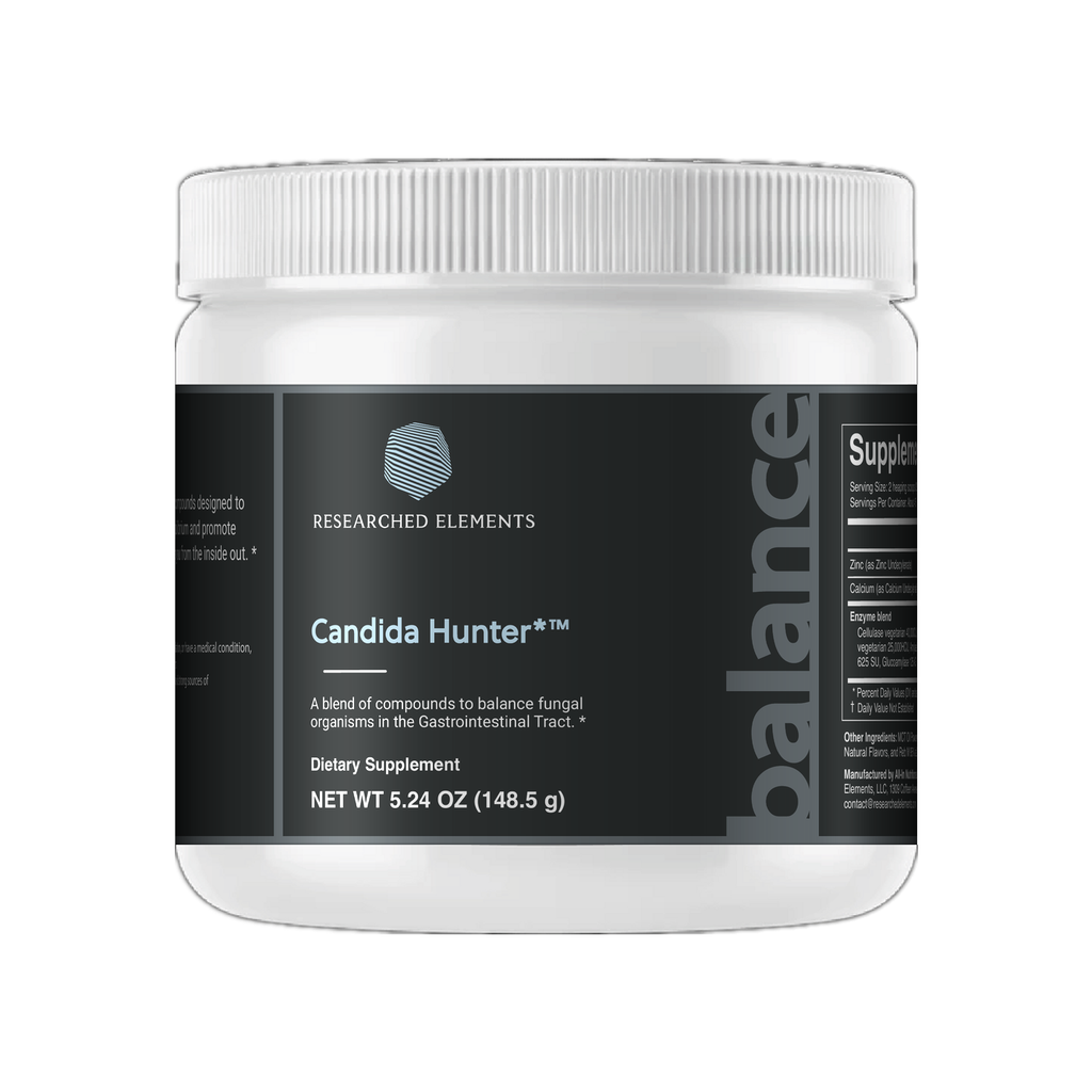 Candida Hunter powder jar