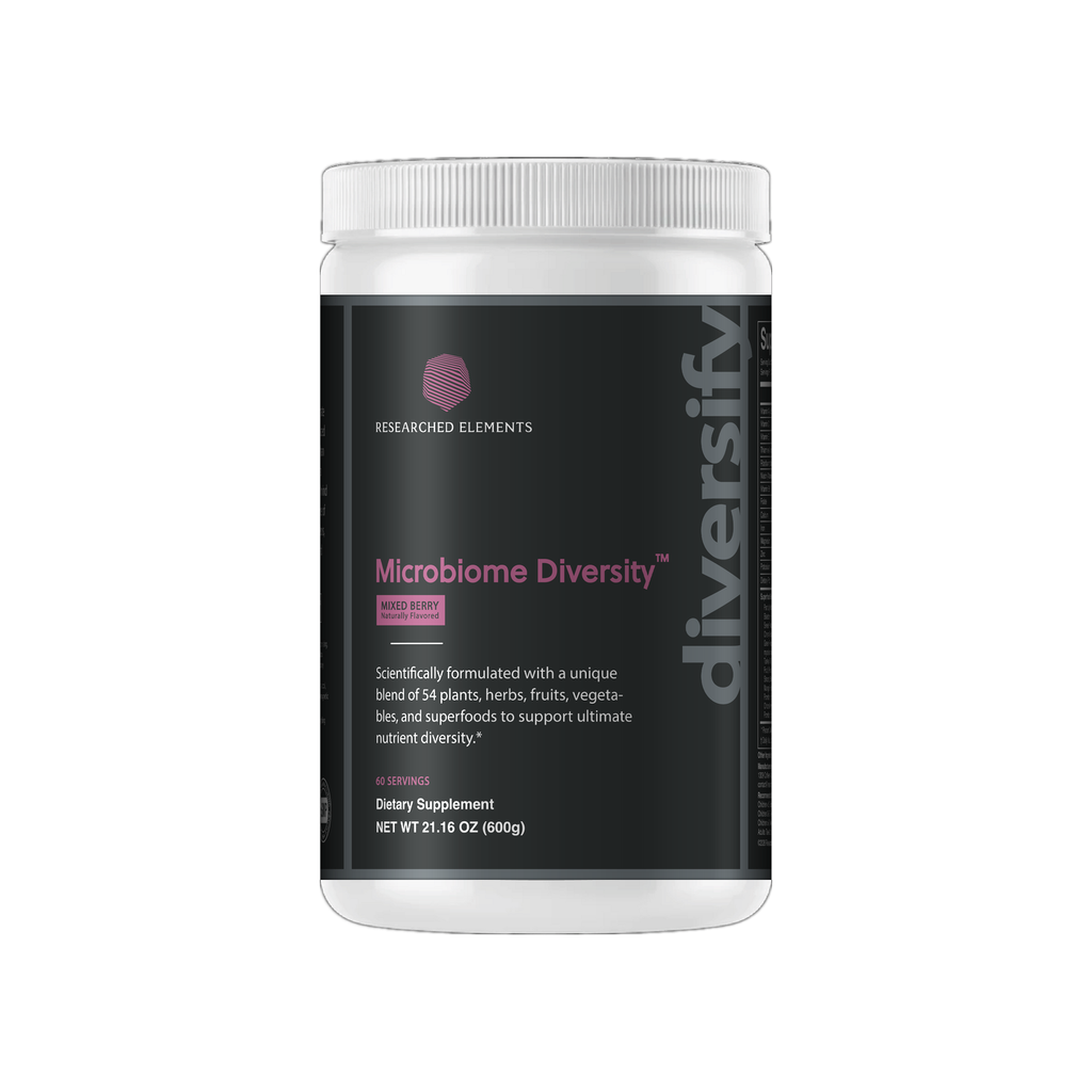 Microbiome Diversity mixed berry jar