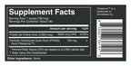 Folinic Acid Powder label: Supplement Facts