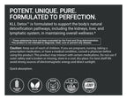 KLL Detox label: about and caution
