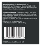 KLL Detox label: directions and manufacturer