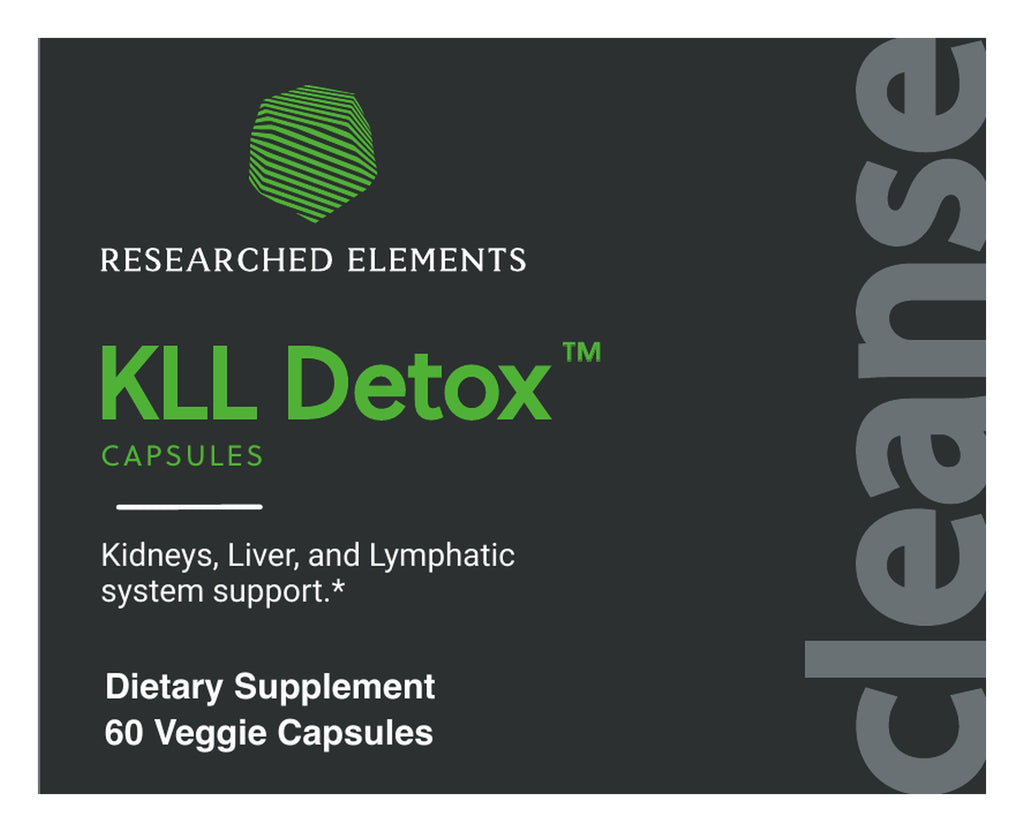 KLL Detox label: front