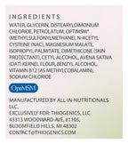 MB12 Glutathione Genesis label: Ingredients