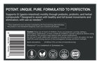 Mega Motility capsules label: About, cautions and certifications