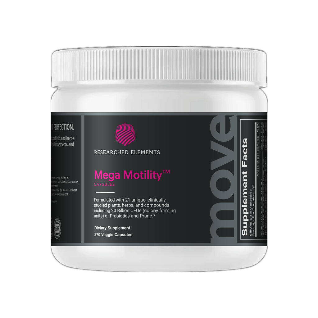 Mega Motility capsules jar
