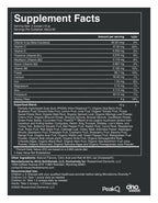 Microbiome Diversity mixed berry flavored label: Supplement Facts and directions