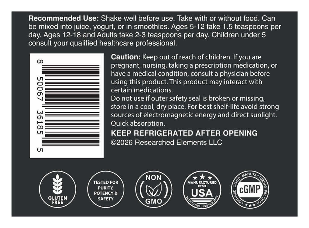 Mito Mind label: directions and caution
