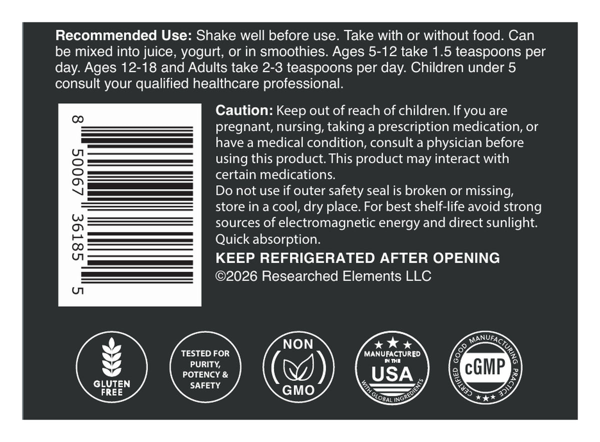 Mito Mind label: directions and caution