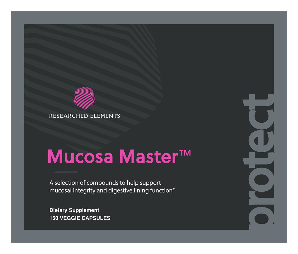 Mucosa Master label: pouch front