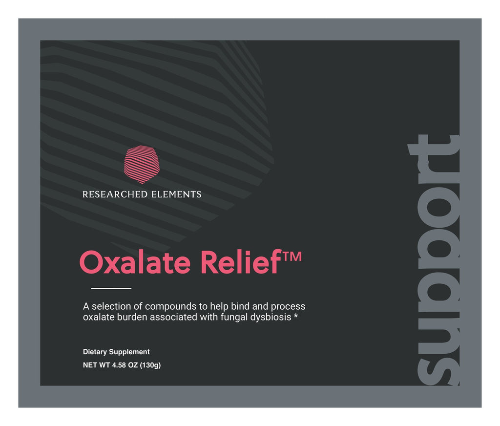 Oxalate Relief label: pouch front