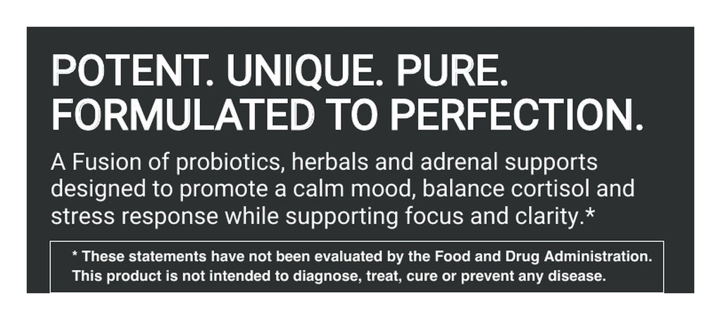 Serene Calm capsules label: About