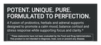 Serene Calm capsules label: About