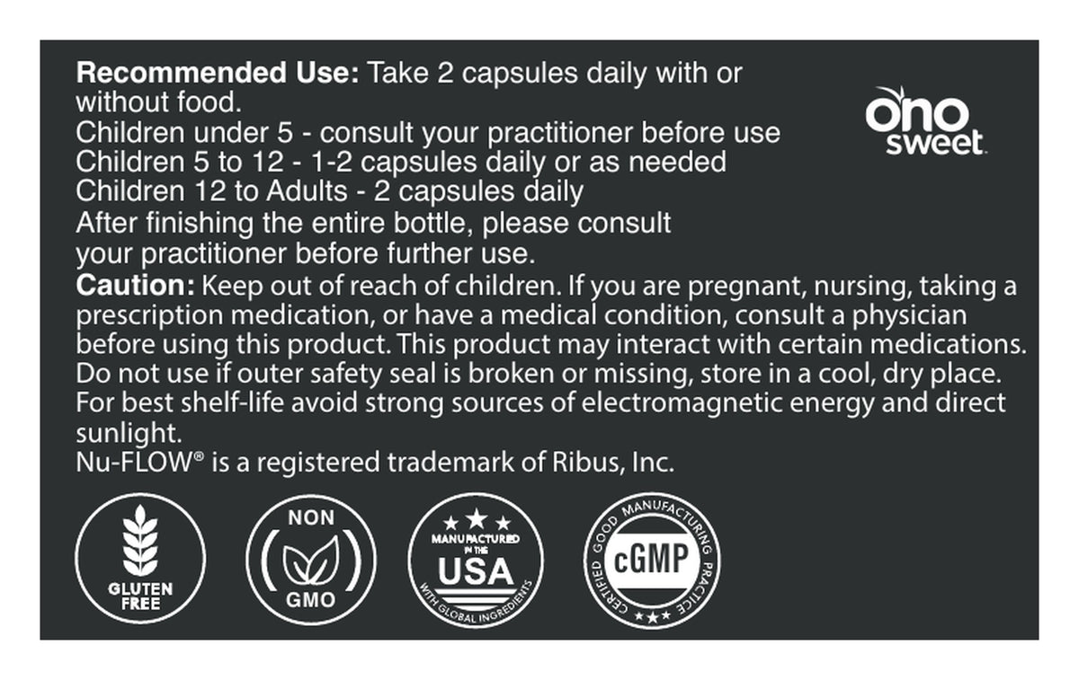 Serene Calm capsules label: Directions and warnings