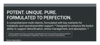 Spectrum Max capsules label: about