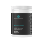 Spectrum Max powder jar, earlier label