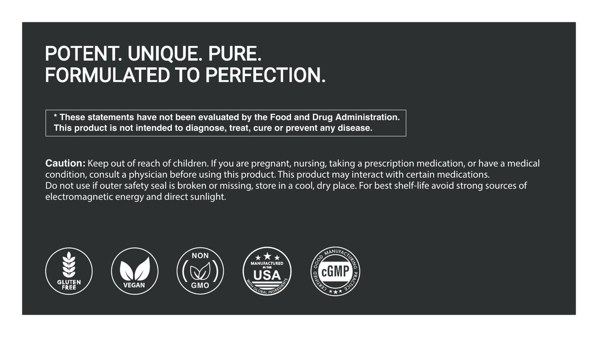 Three Strain Probiotic label: About, caution and certifications