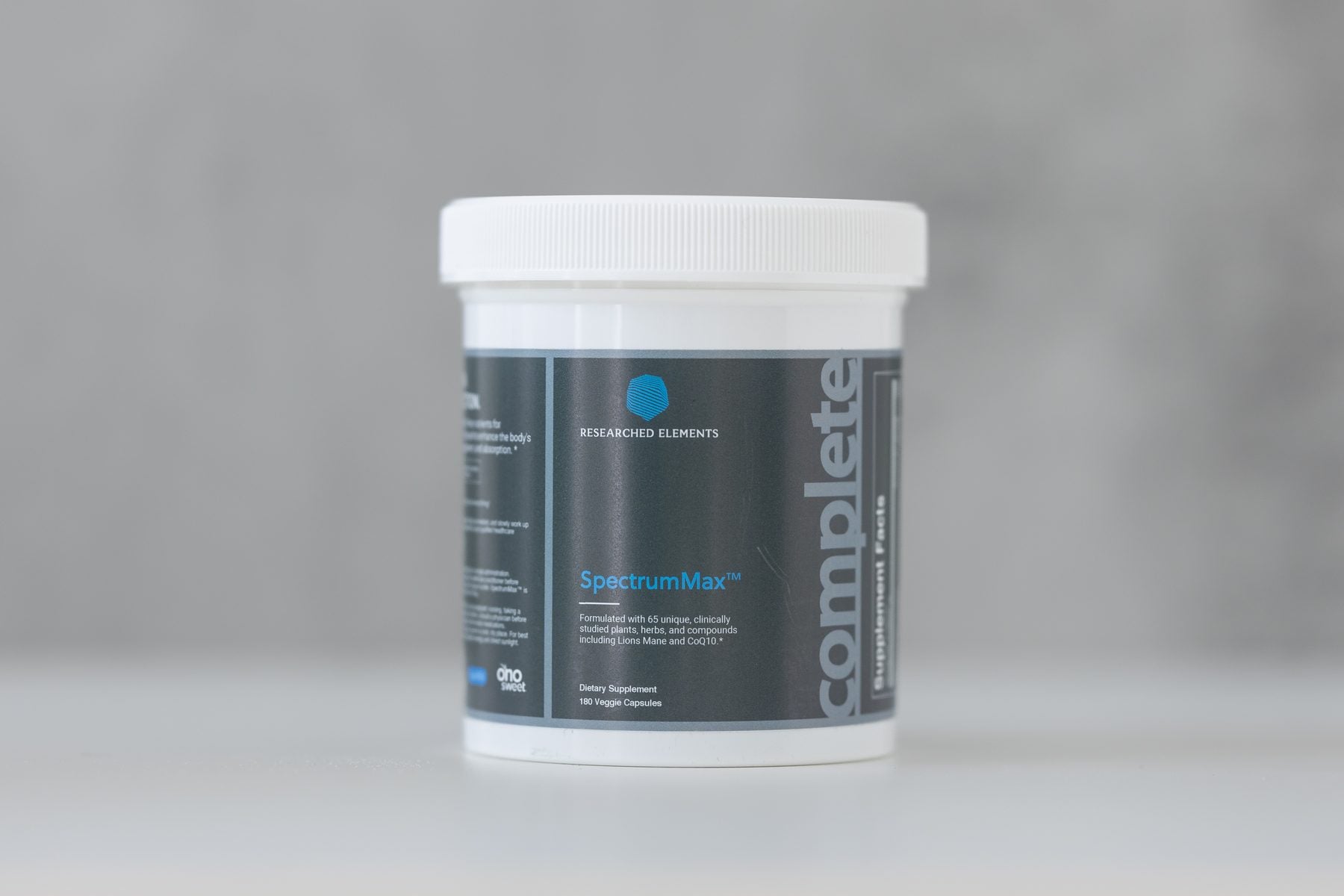 A jar of Spectrum Max